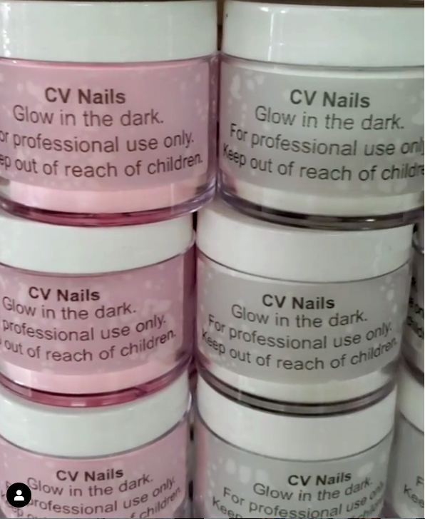 Acrylic Powder Glow in the Dark. - CV Nails Supply